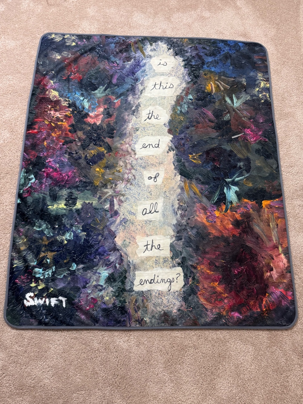 Official Taylor Swift Reputation Tour “King Of My Heart (KOMH)” Blanket